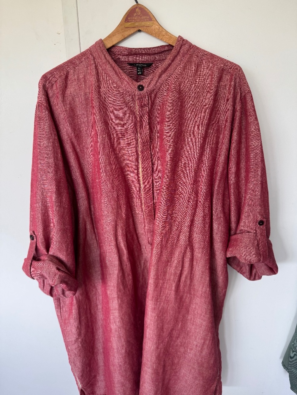 J Peterman Linen Tunic